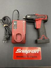 Snap On Cordless Impact Wrench 14.4v Red Battery Battery Charger Ct761