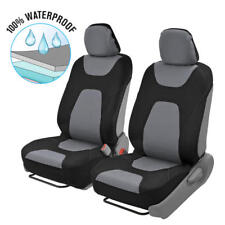 3-layer Waterproof Seat Covers For Car Suv Auto Sideless Blackgray 2 Front