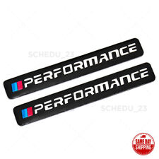 2pcs Performance Logo Emblem Badge Car Fender Tailgate Sport Decorate Fit Bmw
