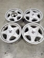 87-93 Mustang Gt Pony Wheels Set Of 4 Missing One Center Cap