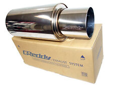 Greddy Revolution Rs Universal Exhaust Muffler 376mm Inlet 4.5115mm Tip