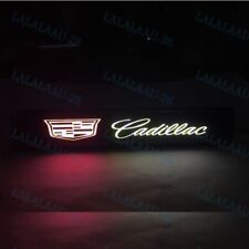 Car Front Bumper Grille Emblem Luminescent Badge Sticker For Cadillac Led Light