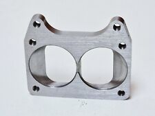 T6 Divided Collector To Twin Dual 2.50 Inlets Turbo Flange 12 Supports Tabs