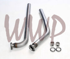 2.5 Stainless Steel Dual Manifold Exhaust Pipe Kit For 64-74 Gm A F Body V8