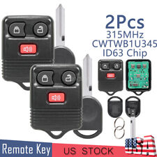 2 3b Remote Fob Ignition Key For Ford F150 F250 F350 F450 2004-2010 Cwtwb1u345