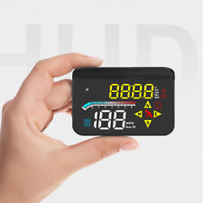 Digital Obd2 Gps Speedometer Hud Car Head Up Display Overspeed Alarm Rpm Compass