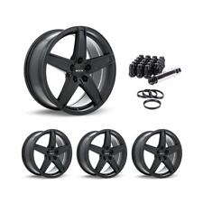 Wheel Rims Set With Black Lug Nuts Kit For 04-24 Honda Civic P875636 16 Inch