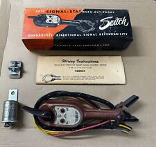 Nos Vintage Signal-stat 700 Burn-out-proof 6-v Turn Signal Switch Mint In Box