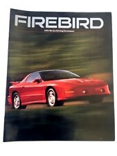 1993 Pontiac Firebird 14-page Car Sales Brochure Catalog - Trans Am Formula