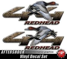 Redhead Duck 4x4 Truck Sticker Waterfowl Hunting Camouflage Decal Set For Ford