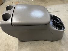 01-04 Ford Truck F150 Front Floor Center Console 2001-2004 Oem Lt Gray
