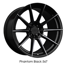 Xxr Wheels Rim 567 18x8.5 5x1005x114.3 Et20 73.1cb Phantom Black