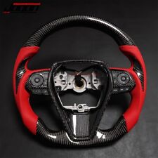Customized Carbon Fiber Steering Wheel For Toyota Camry Xv70 8th Trd 2018-2022