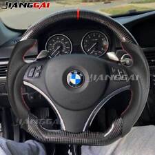 Bmw Carbon Fiber Sport Steering Wheel For 1 3 X5 Series E70 E81 E87 E90 E91 E92