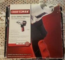 Craftsman 12 Drive Air Impact Wrench New In Original Box Read