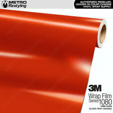 3m 1080 Gloss Fiery Orange Vinyl Vehicle Car Wrap Decal Film Sheet Roll G364