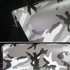 Bubble Free Camouflage Camo Car Digital Forest Vinyl Wrap Film Trim Sticker Abus