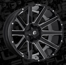 24 Inch Black Wheels Rims Fuel Contra D615 Toyota Tundra 5x150 Lug -44mm 24x12
