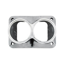 T6 Ss Turbo Transition Flange Dual 2.5 Stainless Steel 3.640 X2.500