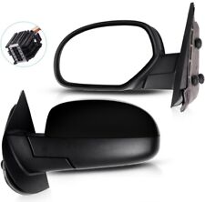 2x Power Heated Side View Mirrors Left Right For 2007-2013 Chevy Silverado 1500