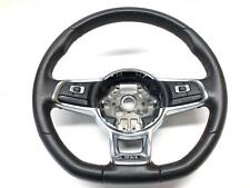 Three 3 Spoke Black Leather Paddle Shift Steering Wheel 17a419091p Vw Gli 2020