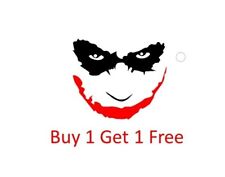  The Joker Logo Vinyl Sticker Decal Wall Buy 1 Get 1 Free Dc Batman