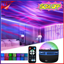 2 In 1 Northern Lights And Ocean Wave Projector With 14 Light Effects For Room