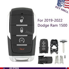 For 2019 2020 2021 Dodge Ram 1500 Smart Remote Car Key Fob Shell Case 4 Buttons