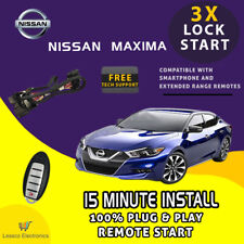 100 Plug Play Remote Start Fits 2009-2014 Nissan Maxima Push To Start