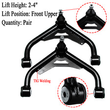 Front Upper Control Arms 2-4 Lift Kit Fit 2000-10 03 Chevy Gmc 2500 Hd 3500 Hd
