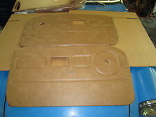 New Pair Of Door Panels For Mgb 1978-80 Beige Champagne Made In The Uk