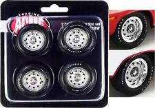 Mopar Rally Wheel And Tire Set Of 4 Pieces 118 By Acme