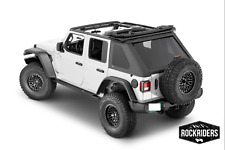 Complete Frameless Soft Top With Hardware For 2018-2024 Wrangler Unlimited Jl
