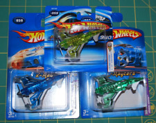 Lot Of 3 - 2005 First Editions Hot Wheels Poison Arrow - Card And Color Varis.