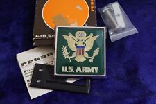 Nib Us Army Grille Badge Topper Sign Bumper Accessory Mounting Hardware Renamel