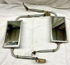 Vintage West Coast Mirrors Ford Chevy Dodge Tow Mirrors Aluminum Boogie Van