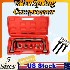 5 Sizes Valve Spring Compressor Pusher Automotive Tool For Car Motorcycle Kit Us
