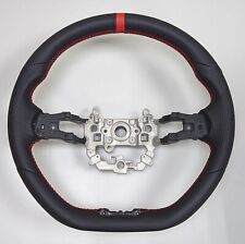 Sports Leather Steering Wheel Red Ring For 2022 Honda Civic Gen 11th Fl Type-r