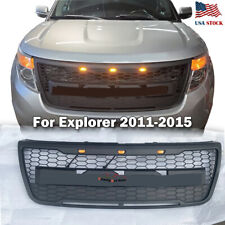 Grill For 2011 2012-2015 Ford Explorer Front Bumper Mesh Grille Wled Letters