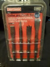 Craftsman Cutter And Punch Set 4 Piece 918687 Air Drive.401 Shank