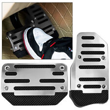 2x Universal Non-slip Automatic Gas Brake Foot Pedal Pad Cover Kit Accessories