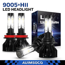 For Dodge Durango 2011 2012-2013 Led Headlights Hi-low Beam Fog Light Bulbs Kit