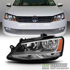 2011-2018 Volkswagen Jetta Halogen Model Headlight Headlamp Left Driver Side
