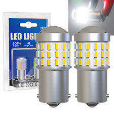 Upgrade 1156 Led Reverse Light Backup Bulb W Projector 6500k White Parking Lamp