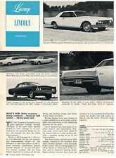 1967 Lincoln Continental Introduction Article