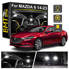 14x Interior Led Light Bulbs White Reverse License Plate For Mazda 6 2014-2023
