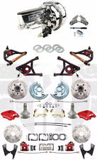 1964-72 Chevelle Wilwood Disc Brake Kit 9 Dual Chrome Power Booster A Arms