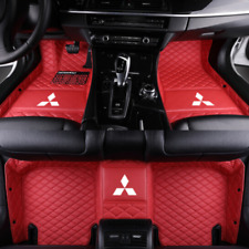 Car Floor Mats For Mitsubishi All Models Luxury Custom Waterproof Pu Leather Pad