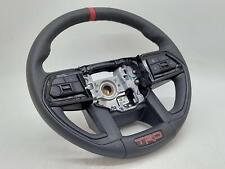 2023 Toyota Tundra Trd Steering Wheel Trd Heated Black W Red Stripe 864a1-08020