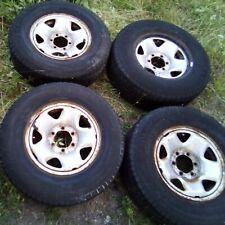 Michelin Lt2 24575r16 Tires With 6 Lug Steel Rims See Of 4